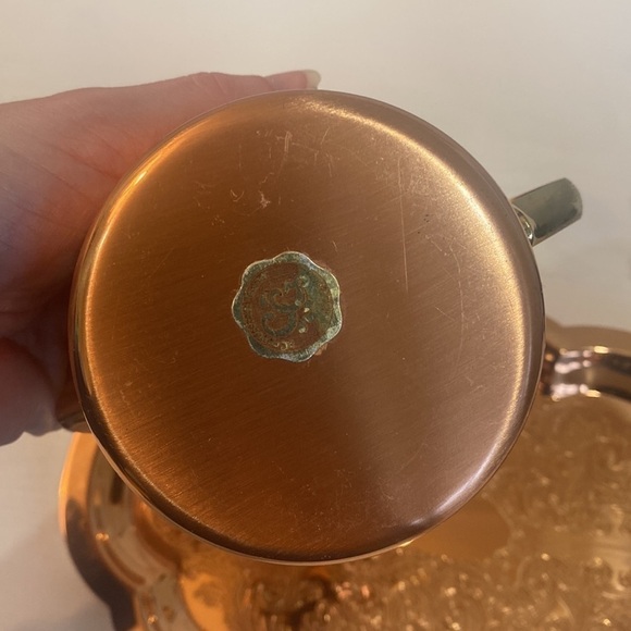 Coppercraft Guild Tea Set / 4 Piece - Picture 9 of 16